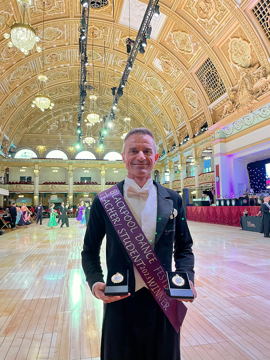 Proud blackpool award recipient